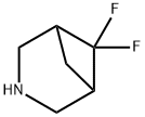 6,6-Difluoro-3-azabicyclo[3.1.1]heptane Structure