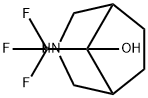8-Hydroxy-8-(trifluoroMethyl)-3-azabicyclo[3.2.1]octane Structure