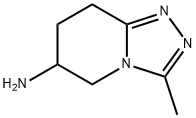 3-Methyl-5H,6H,7H,8H-[1,2,4]triazolo-[4,3-a]pyridin-6-amine Structure