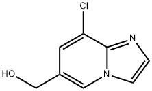 IMidazo[1,2-a]pyridine-6-Methanol, 8-chloro- Structure