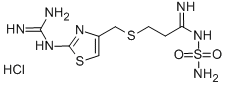 S-(2-GUANIDINO-THIAZOL-4-YIMETNYL)-(ZOTNIOUREA DIHYDROCHLORIDE) Structure