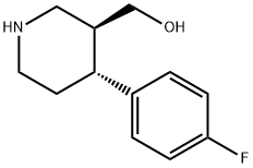 125224-43-3 (3S,4R)-(-)-4-(4'-FLUOROPHENYL)3-HYDROXYMETHYL)-PIPERIDINE
