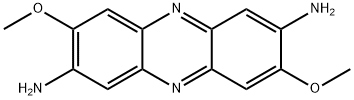 3,8-dimethoxyphenazine-2,7-diamine Structure