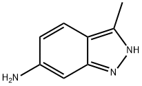 2H-Indazol-6-aMine,3-Methyl- Structure