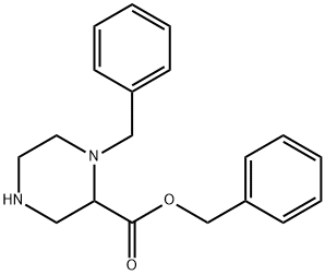 Benzyl 1-benzylpiperazine-2-carboxylate 구조식 이미지