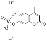 4-METHYLUMBELLIFERYL PHOSPHATE, DILITHIUM SALT Structure