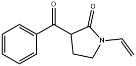 3-Benzoyl-N-vinylpyrrolidin-2-one 구조식 이미지