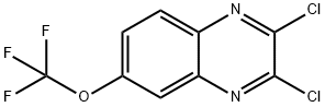 2,3-Dichloro-6-(trifluoroMethoxy)quinoxaline Structure