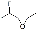 옥시란,2-(1-플루오로에틸)-3-메틸- 구조식 이미지