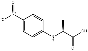 (S)-N-(4-니트로-페닐)-L-알라닌 구조식 이미지