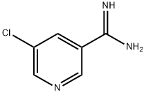 5-클로로피리딘-3-카르복스아미딘 구조식 이미지
