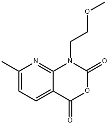 1-(2-methoxyethyl)-7-methyl-1H-pyrido[2,3-d][1,3]oxazine-2,4-dione Structure