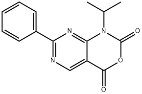 1-isopropyl-7-phenyl-1H-pyrimido[4,5-d][1,3]oxazine-2,4-dione 구조식 이미지