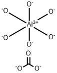 Aluminum magnesium carbonate hydroxide hydrate Structure