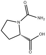 125411-62-3 Proline, 1-(aminocarbonyl)- (9CI)
