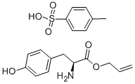 L-TYROSINE ALLYL ESTER P-TOLUENESULFONATE SALT Structure