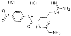 GLY-ARG P-NITROANILIDE DIHYDROCHLORIDE Structure