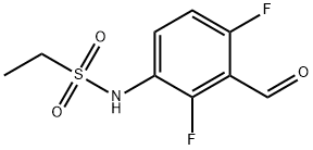 N-(2,4-difluoro-3-forMylphenyl)propane-1-sulfonaMide 구조식 이미지