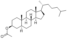 CHOLESTANOL ACETATE 구조식 이미지