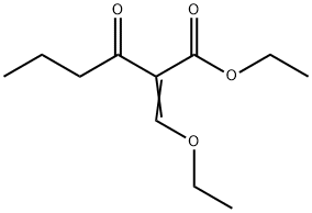 ETHYL 2-BUTYRYL-3-ETHOXYACRYLATE Structure