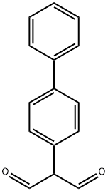 2-(4-PHENYLPHENYL)MALONDIALDEHYDE
 Structure