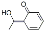 2,4-Cyclohexadien-1-one, 6-(1-hydroxyethylidene)- (9CI) Structure