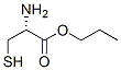 Cysteine, propyl ester (9CI) Structure