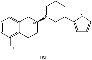 125572-93-2 (6S)-6-(propyl-(2-thiophen-2-ylethyl)amino)tetralin-1-ol hydrochloride