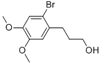 3-(2-BROMO-4,5-DIMETHOXY-PHENYL)-PROPAN-1-OL Structure
