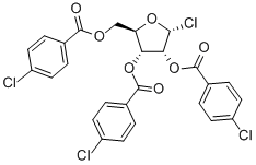 2,3,5-TRI-O-BENZYL-L-ARABINOFURANOSE Structure