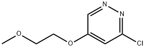 5-(2-methoxyethoxy)-3-chloropyridazine Structure