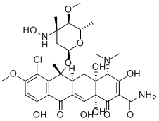 dactylocycline A 구조식 이미지