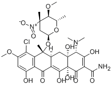 dactylocycline B 구조식 이미지