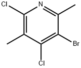 3-broMo-4,6-dichloro-2,5-diMethylpyridine 구조식 이미지