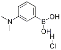 3-(DiMethylaMino)페닐보론산염산염(다양한무수물함유) 구조식 이미지