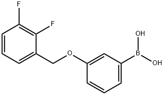 3-(2,3-DifluorophenylMethoxy)phenylboronic acid 구조식 이미지