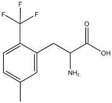 5-Methyl-2-(trifluoromethyl)-DL-phenylalanine 구조식 이미지