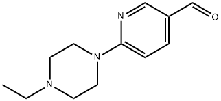 6-(4-ETHYLPIPERAZIN-1-YL)NICOTINALDEHYDE Structure