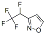 이속사졸,3-(1,2,2,2-테트라플루오로에틸)-(9CI) 구조식 이미지