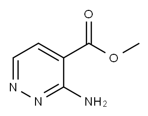 Methyl 3-AMinopyridazine-4-carboxylate Structure