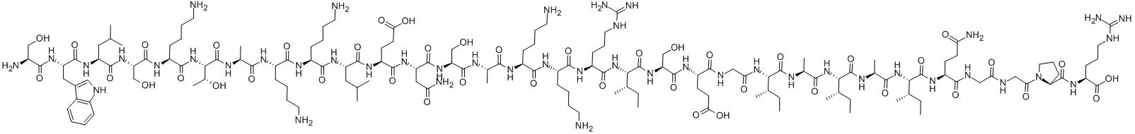 CECROPIN P1 (PORCINE) 구조식 이미지