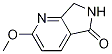 5H-Pyrrolo[3,4-b]pyridin-5-one, 6,7-dihydro-2-Methoxy- Structure