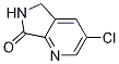 7H-Pyrrolo[3,4-b]pyridin-7-one, 3-chloro-5,6-dihydro- Structure