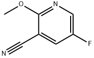 3-cyano-5-fluoro-2-methoxypyridine Structure