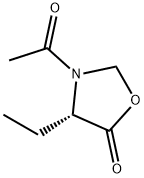 5-Oxazolidinone, 3-acetyl-4-ethyl-, (S)- (9CI) Structure