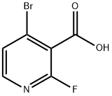 4-broMo-2-fluoropyridine-3-carboxylic acid Structure