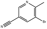 3-Pyridinecarbonitrile, 5-broMo-6-Methyl- Structure