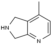 4-Methyl-6,7-dihydro-5H-pyrrolo[3,4-b]pyridine Structure