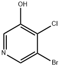 3-BroMo-4-chloro-5-hydroxypyridine Structure