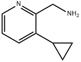 (3-cyclopropylpyridin-2-yl)MethanaMine Structure